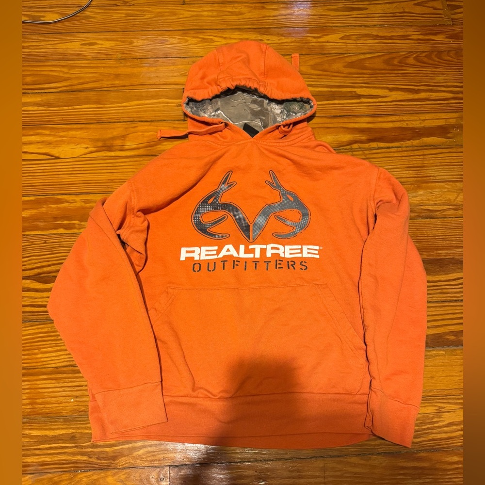 Realtree hi vis hoodie size M